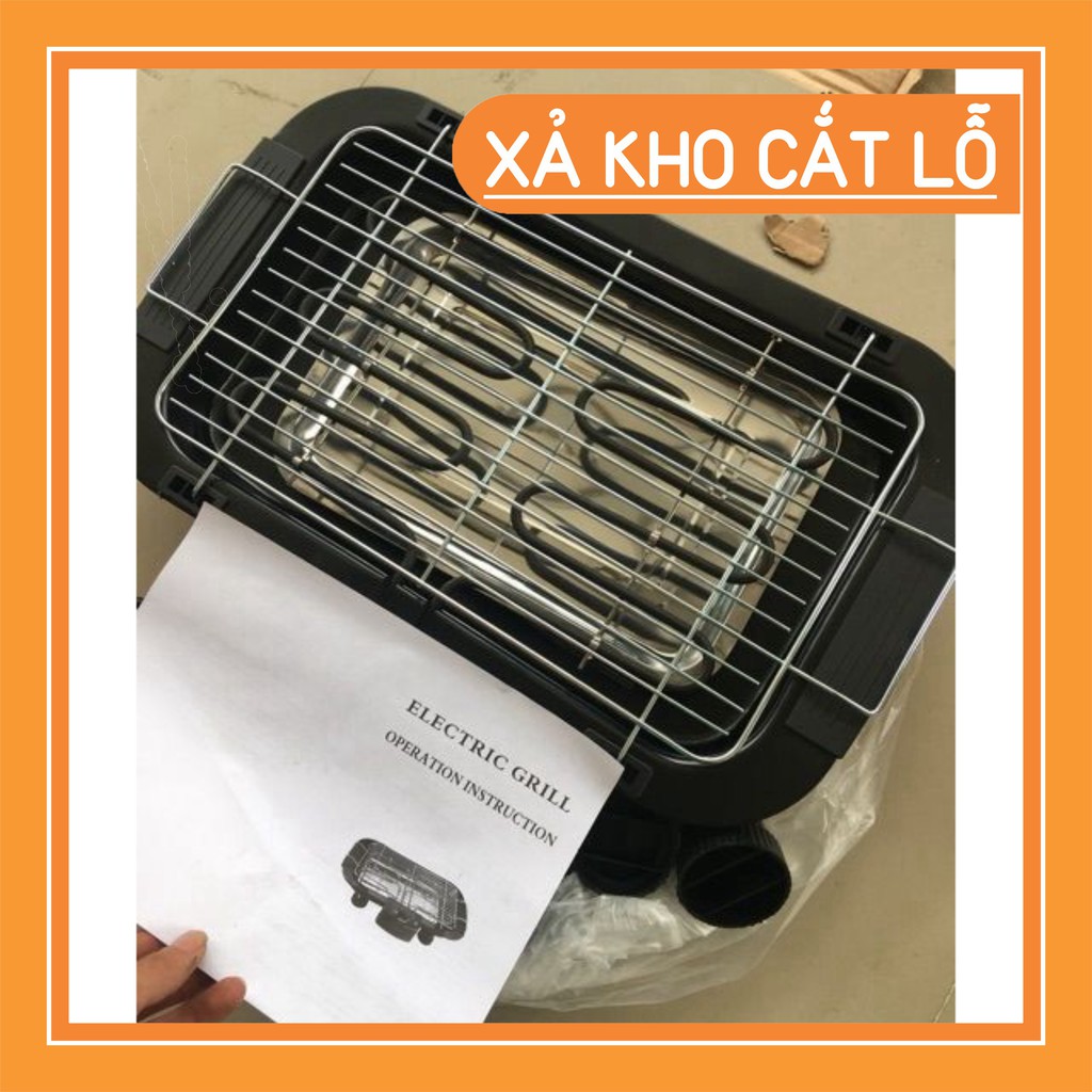 Bếp Nướng Điện Không Khói Electric Barbecure GRILL  2000w - BH 12 tháng 1 đổi 1