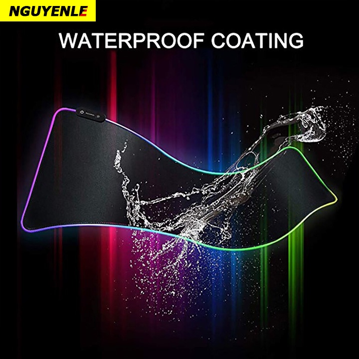 Mousepad Miếng lót chuột Led RGB full size 80cm x 30cm, 300 x 250cm