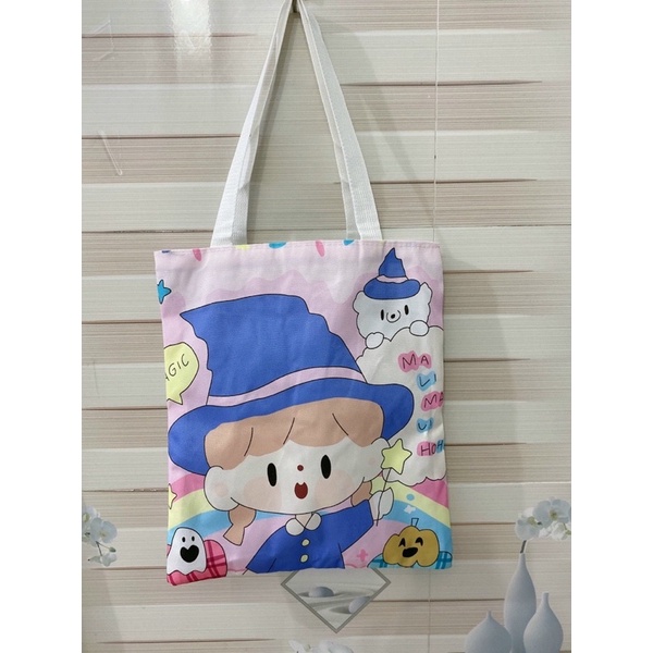 Túi tote vải in hình