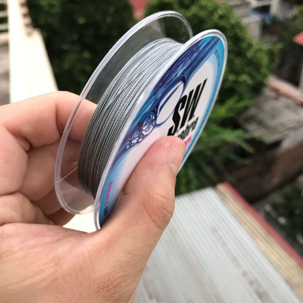 Dù câu cá lóc DAIWA SW_Dù lure màu xám khói_Dù câu lure siêu bền tải cá khỏe
