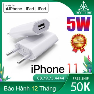 Củ sạc iphone usb 5w chính hãng zin máy - sạc cho iphone , ipod
