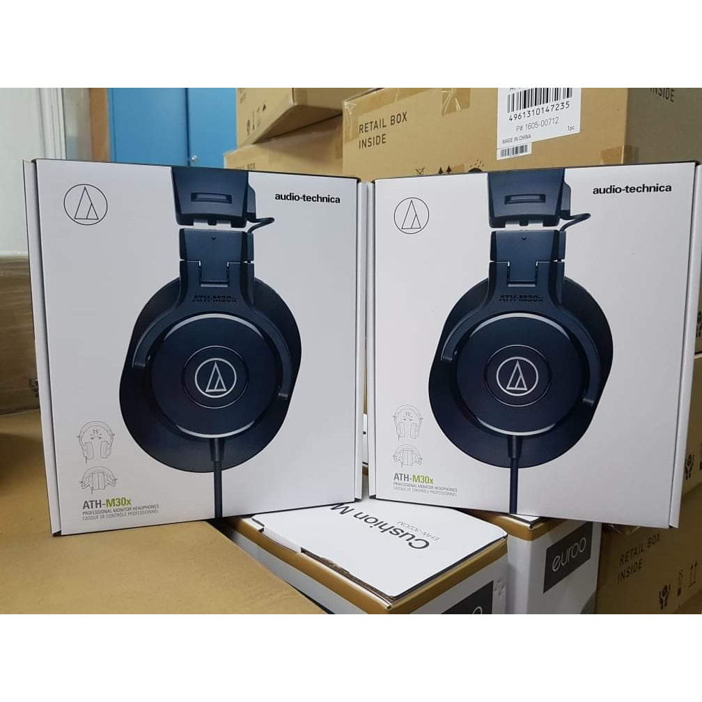 Tai Nghe Chụp Tai Audio Technica ATH-M20x, ATH-M30x, ATH-M40x, ATH-M50x Hàng Chính Hãng