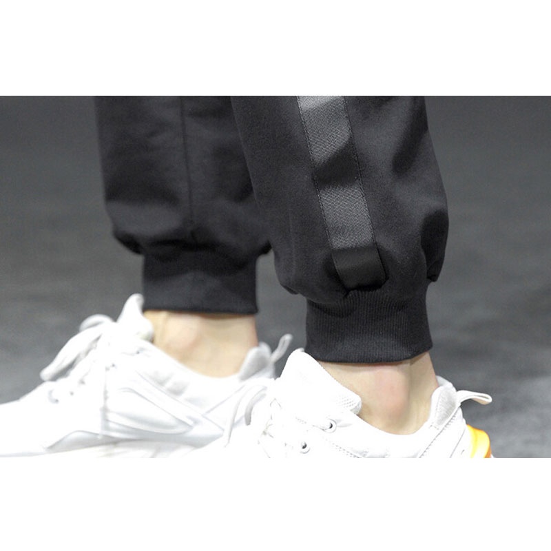 Quần Dài Thể Thao Kẻ Sọc Thoáng Khí Nhanh Khô Thiết Kế Đơn Giản Thời Trang Mùa Xuân Cho Nam