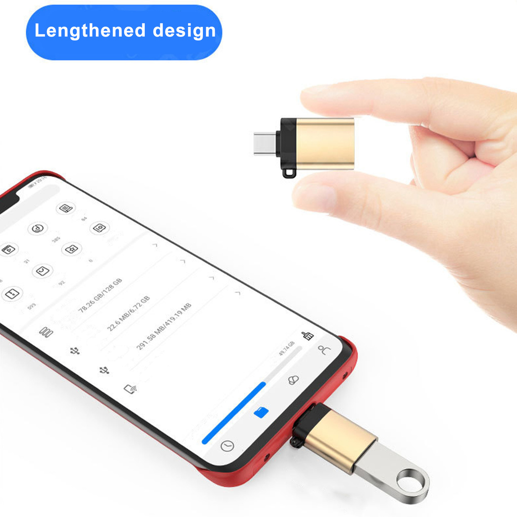 Đầu Chuyển Đổi Otg Usb 3.0 Loại C Nhỏ Gọn Tiện Dụng