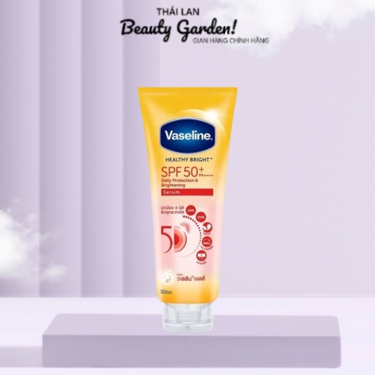 Sữa dưỡng thể Thái Lan Vaseline 50X Healthy Bright Daily Protection