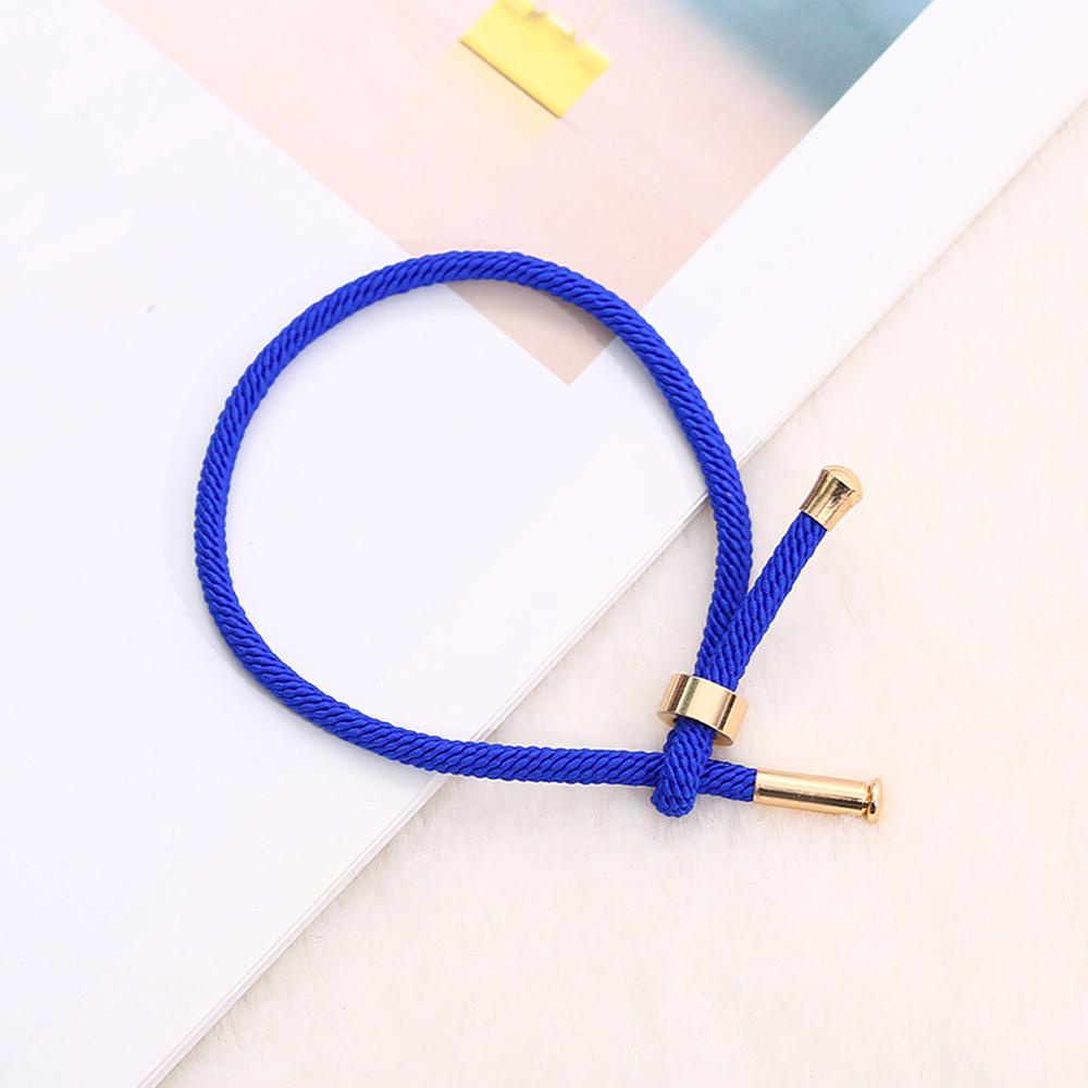 USNOW Vòng Tay Dây Bện Milan Màu Trơn Thời Trang Cho Cặp Đôi