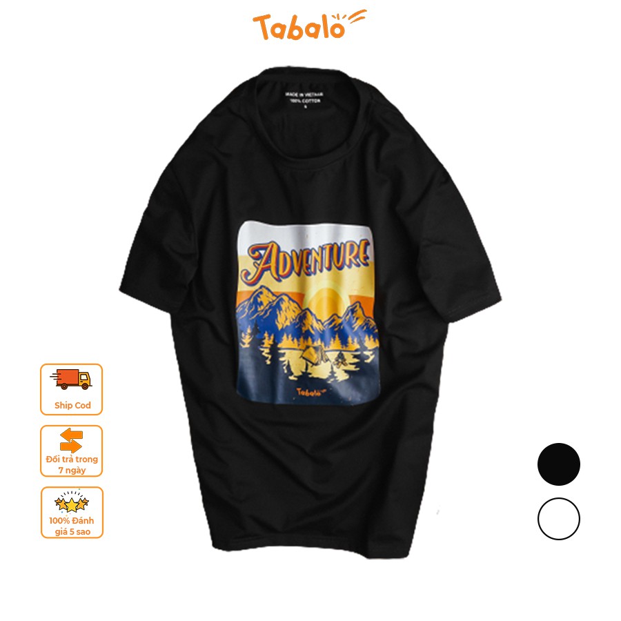 Áo Thun Tabalo Adventure T-Shirt, Áo Nam Nữ Co Giãn, Thoáng Mát, Nhanh Khô