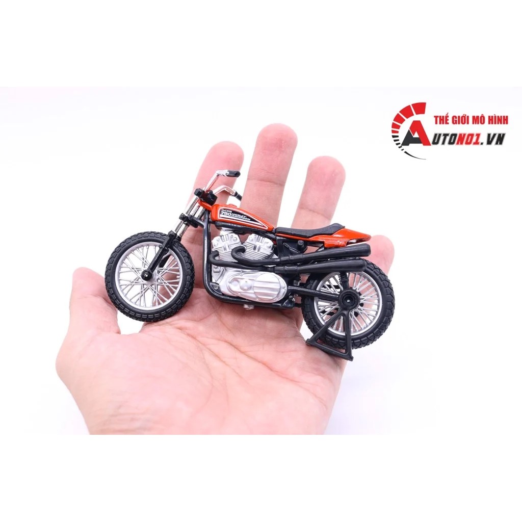 MÔ HÌNH HARLEY DAVIDSON 1972 XR750 RACING BIKE 1:18 MAISTO 3600