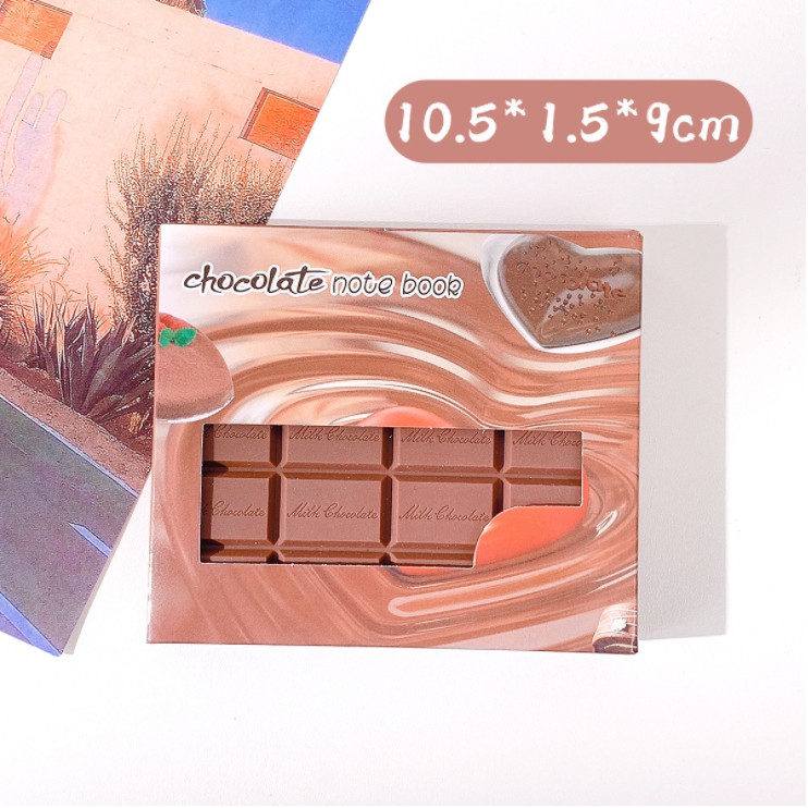 Sổ tay mini hình bánh chocolate xinh xắn tiện lợi