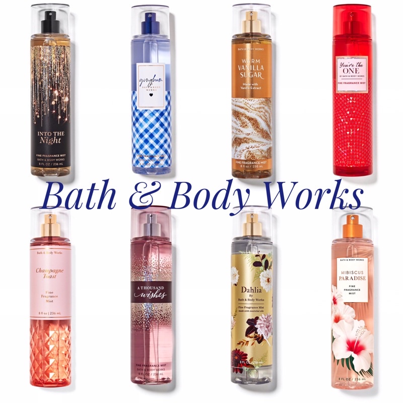 Xịt Thơm Body Mist Bath & Body Works 236ml