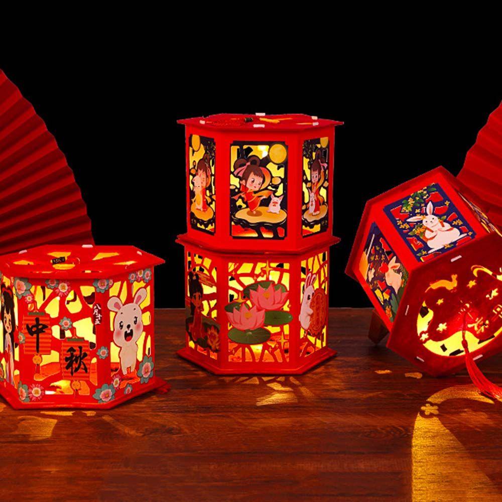 YIYU Lồng Đèn Giấy Tua Rua Treo Trang Trí Phong Cách Trung Hoa