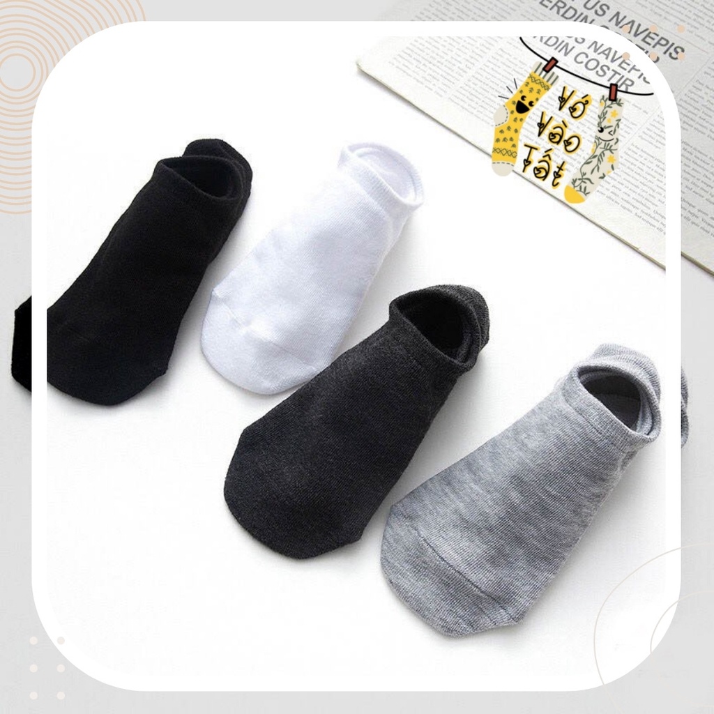 TẤT VỚ UNISEX LƯỜI TRƠN MÀU CƠ BẢN