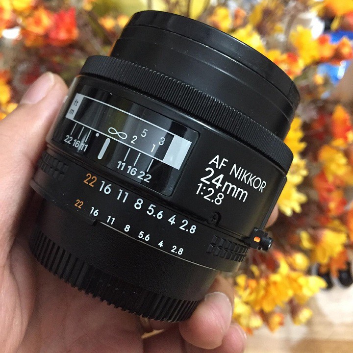 Ống kính Nikon AF 24f2.8 lấy nét tự động cho một số máy crop và FF Nikon