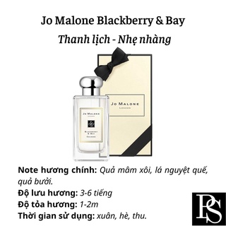 Nước hoa Nữ Jo Malone Blackberry & Bay