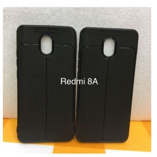 Ốp lưng dẻo cho Xiaomi Redmi 8A Vân giả da Auto Focus siêu đẹp