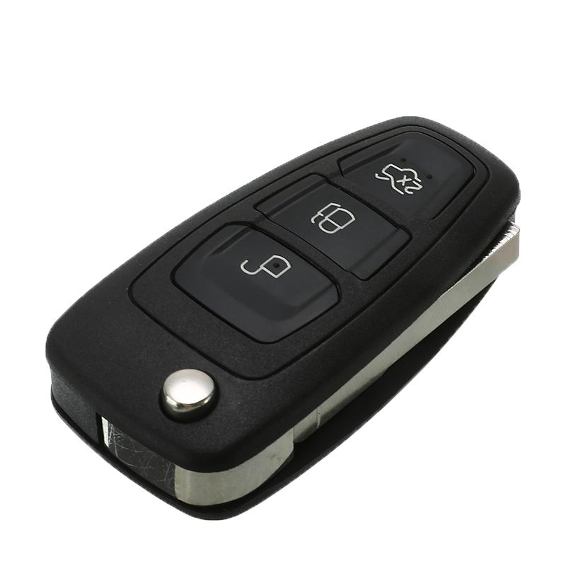 Vỏ Chìa Khóa Điều Khiển Từ Xa 3 Nút Bấm Cho Xe Ford Focus Mk3 Và T6 Ranger