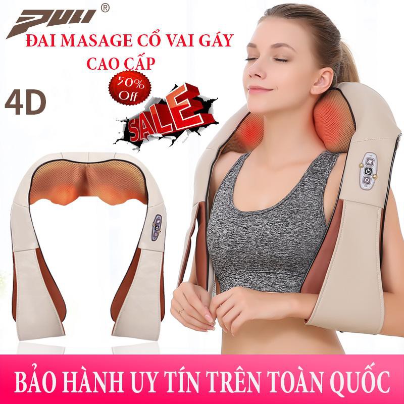 Đai massage giảm đau vai gáy cao cấp, máy massage hồng ngoại giúp loại bỏ các cơn đau nhức, bảo về sức khỏe gia đình bạn