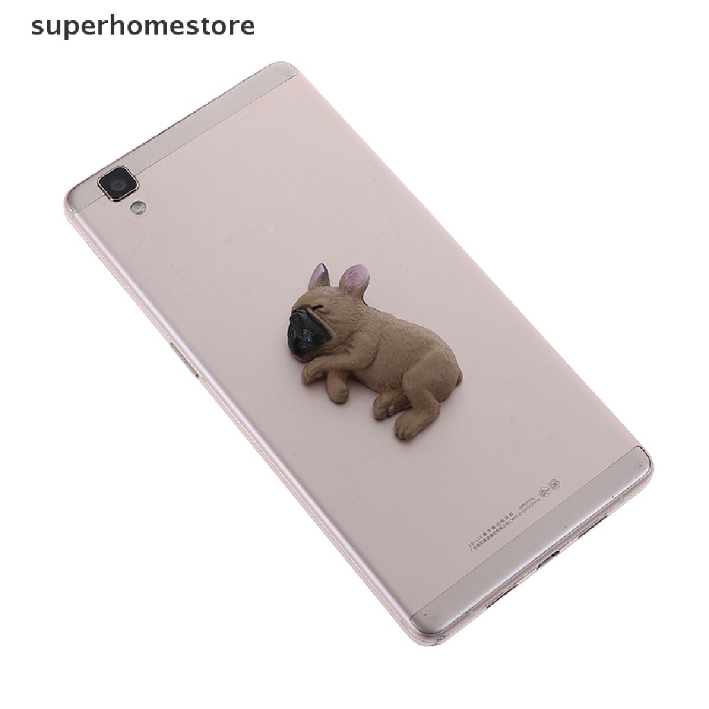 Mô Hình Chú Chó Bull Đang Ngủ Bằng Pvc Mới