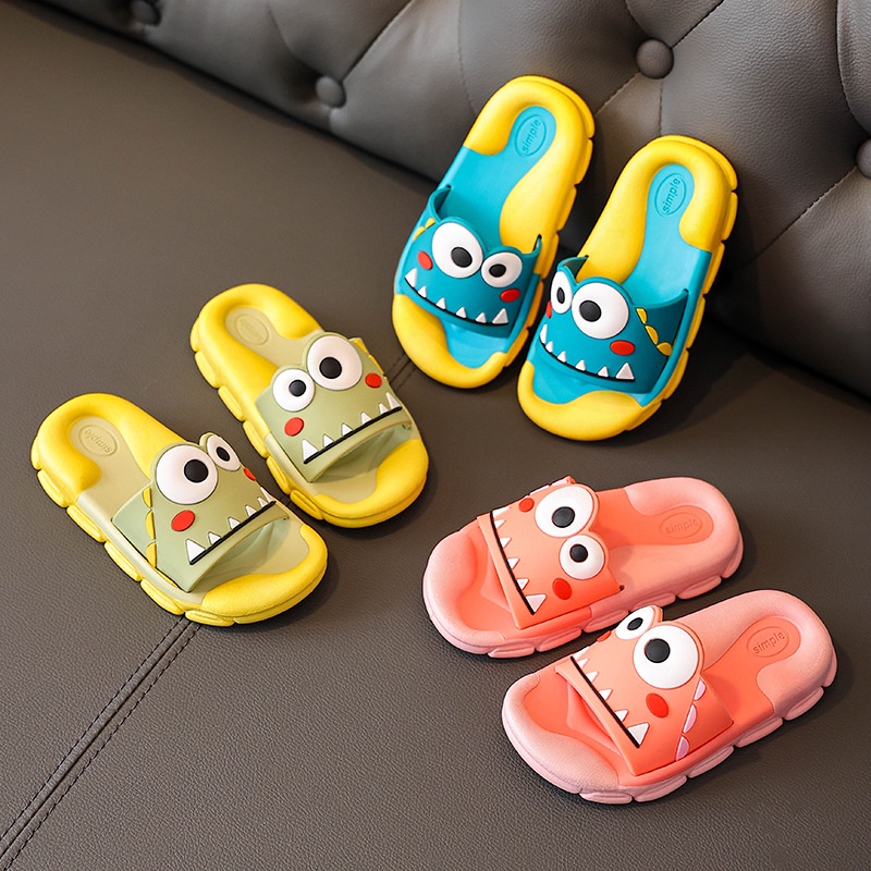 Dép lê cho bé trai bé gái Cá Sấu, dép xốp siêu nhẹ dép quai ngang chống trơn Tula Store