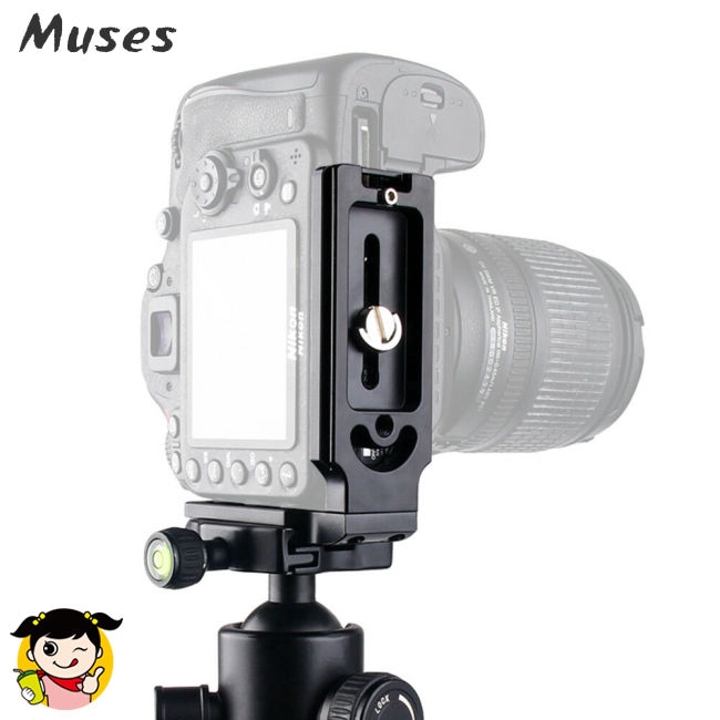 Muse07 Giày đỡ tay cầm chữ L cho máy chụp ảnh Canon 70D 60Da 5Ds 6D 7D 5D Mark II/III