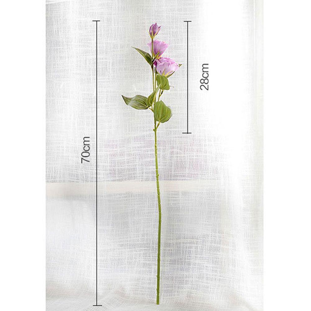 Bó Hoa Giả 4 Bông Bằng Nhựa Dùng Trang Trí Nhà Cửa / Khách Sạn DIY