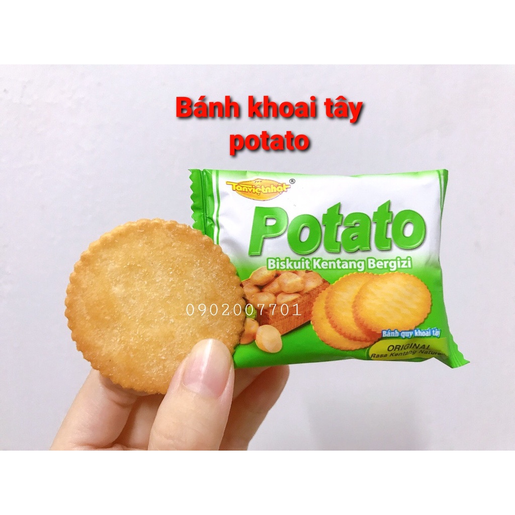 1 Kg Bánh khoai tây Potato Tân Việt Nhật -đồ ăn vặt-tết -bánh mứt tết