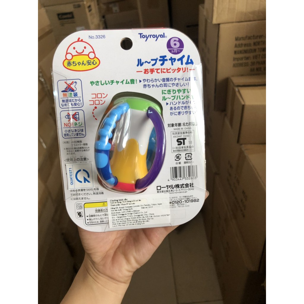 Xúc xắc Chuông hình cầu nhiều màu Toyroyal