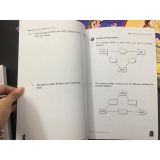 [Freeship]Bộ đẹp 3c - Grade 3 - Complete maths, Step by step math, Challenging 4 in 1 maths