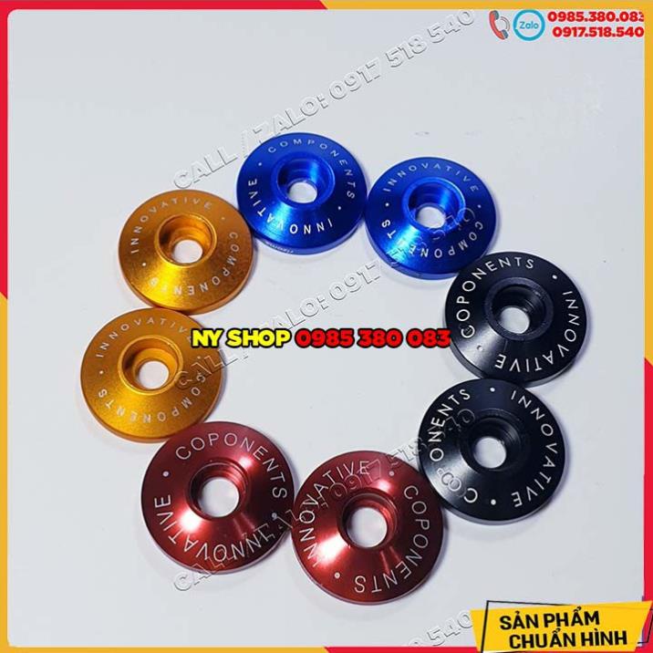 🏆NÚT BỊT CHÂN GƯƠNG INOVA LOẠI NHỎ CHO CÁC XE GA NHƯ SH MODE, SH 2010 - 2016,SH Ý, LIBETY.🏆 🏆🏆🏆