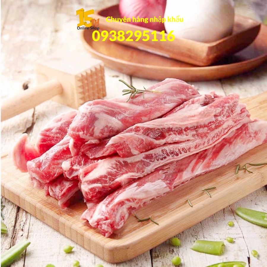Thịt dẻ sườn Bò Mỹ nhập Khẩu Cao Cấp 1kg - Giao HCM 30p