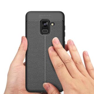 ỐP LƯNG GALAXY A8, A8+ 2018 VÂN DA DERMA