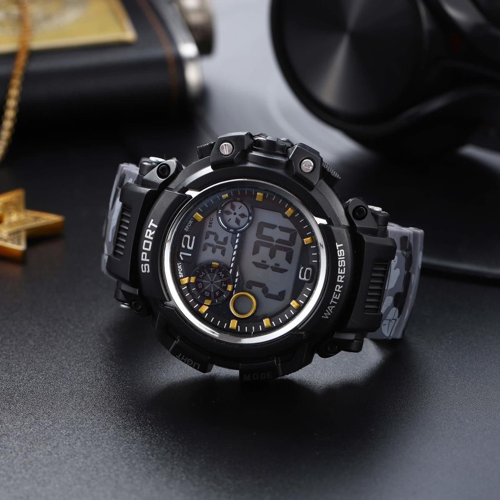 Đồng hồ điện tử nam thể thao S612 mẫu mới cực đẹp, chống nước tốt | BigBuy360 - bigbuy360.vn