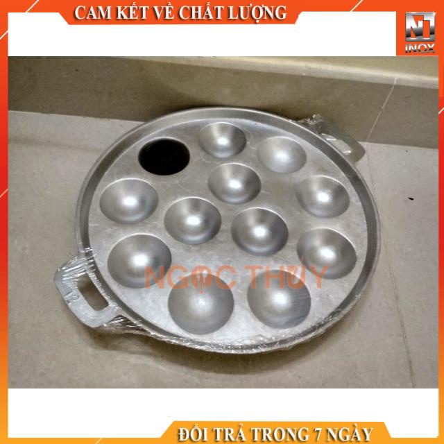 Khuôn làm bánh khọt bằng gang có nắp đậy