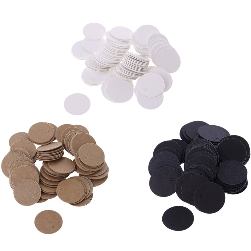 Set 100 Thẻ Tên Bằng Giấy Kích Thước 2cm Dùng Trong Tiệc Cưới