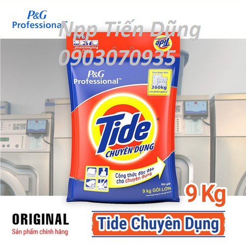 Bột giặt Tide 9kg chuyên dụng hương Downy