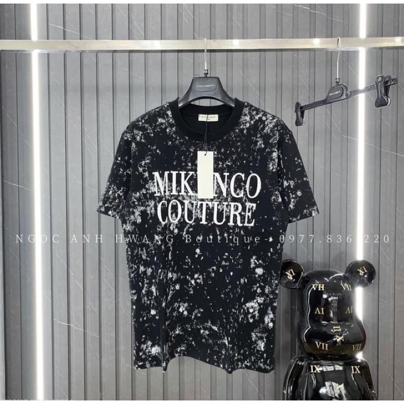 Áo Phông Loang Tay Lỡ MIKEN Siêu Hot Form Rộng Unisex Nam Nữ Freesize Kiểu Dáng Trẻ Trung Cá Tính Năng Động