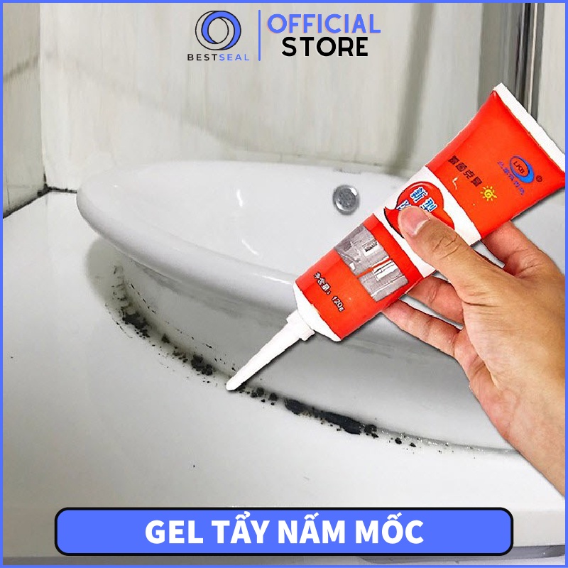 Gel Tẩy Nấm  Mốc Đa Năng, Keo Tẩy Mốc Chân Tường, Nước Tẩy Trắng Vết Ố Diệt Khuẩn