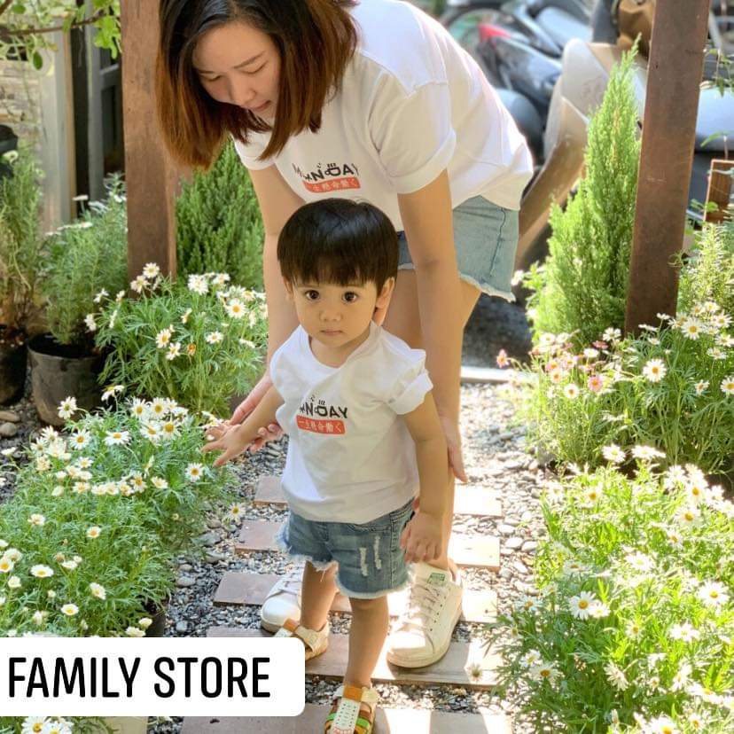 Áo phông gia đình 3/4/5 người moday có bé trai , bé gái , hàng đẹp cam kết giá tốt - familystore