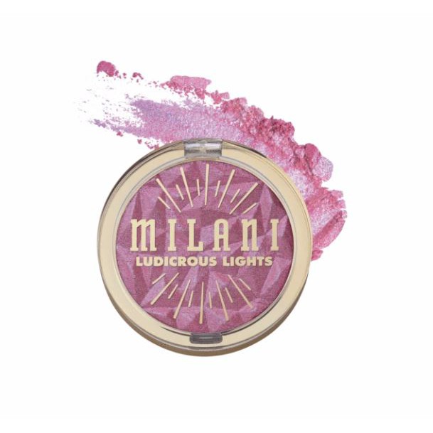 Milani - Phấn bắt sáng Ludicrous Lights Duo Chrome Highlighter màu Pink-Aroo 7g