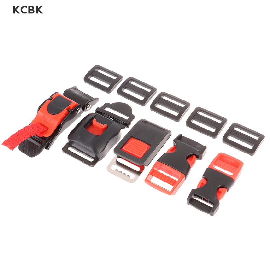 KC Motocross bike helmet buckle chin strap flexible helmet universal plug-in BK