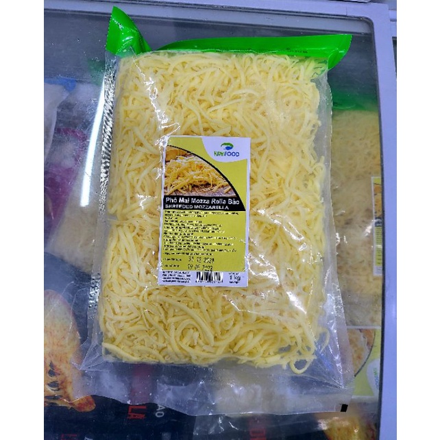 Phomai Úc bào sợi Kiwi Food túi 1kg
