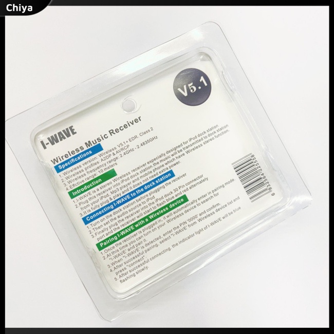 Thiết Bị Nhận Tín Hiệu Bluetooth 5.1 30 Pin Cho Loa Ios