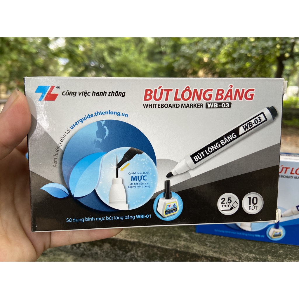 HỘP BÚT LONG BẢNG THIÊN LONG WB-03