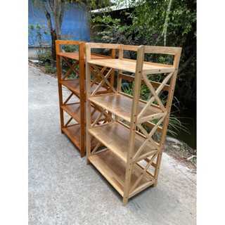 Kệ sách gỗ mặt 38cm ngang 63cm 4 tầng