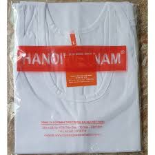 Áo ba lỗ nam màu trắng