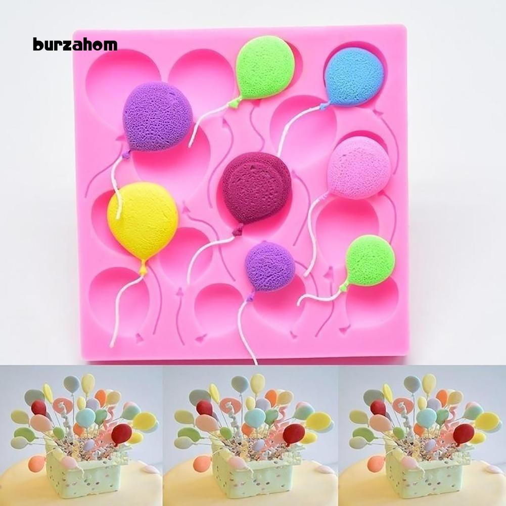 Khuôn silicon làm bánh đa năng tạo hình bóng bay sáng tạo