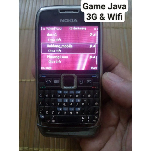 ĐIỆN THOẠI E71 CHÍNH HÃNG ( GAME JAVA ) - HÀNG MỚI VỀ