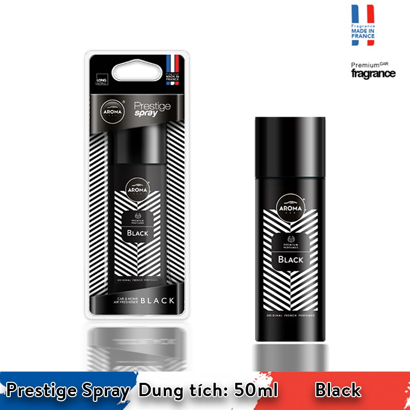 Nước Hoa Ô Tô Pháp Cao Cấp Chiết Xuất Hoàn Toàn Từ Thiên Nhiên Xịt Thơm Ô Tô Aroma Car Prestige Spray