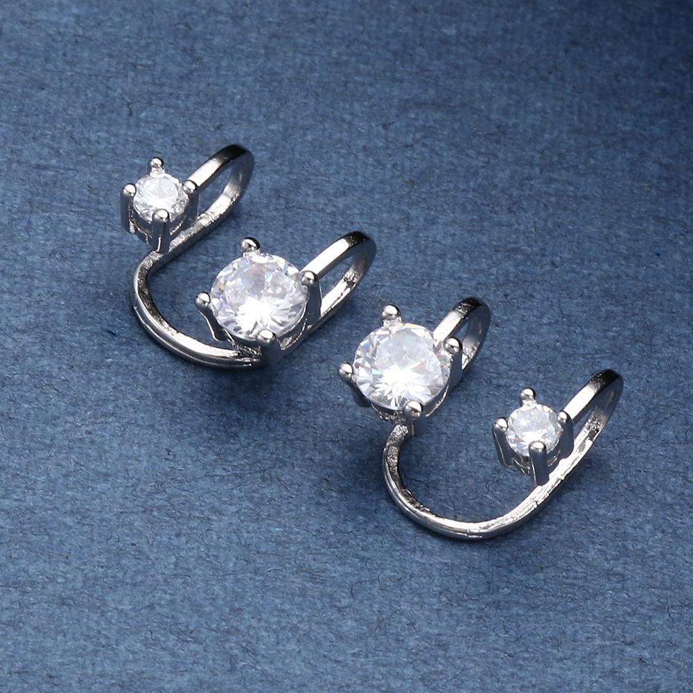 Khuyên Kẹp Vành Tai Không Xỏ Lỗ Thiết Kế Mới Thời Trang