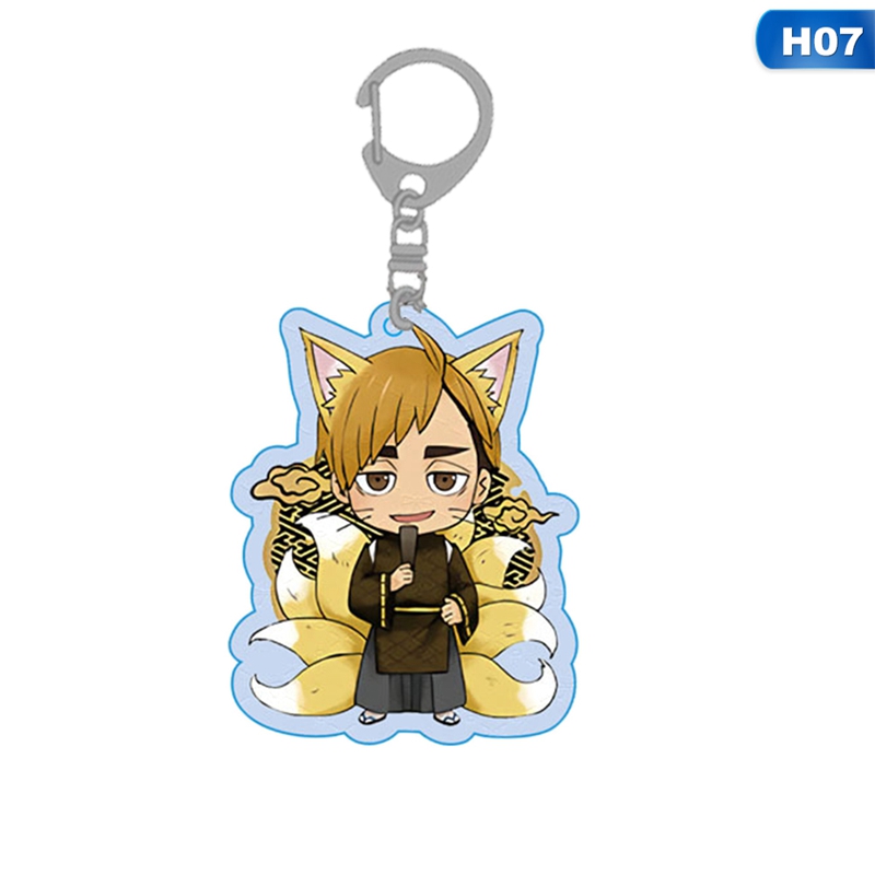 flowersqueen Móc khóa hình nhân vật anime Haikyuu xinh xắn